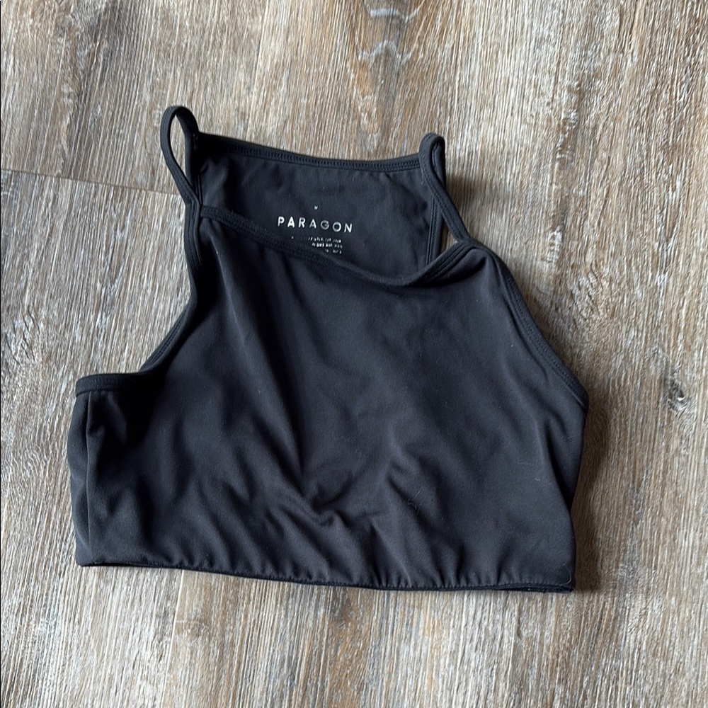Paragon Black Sports Bra